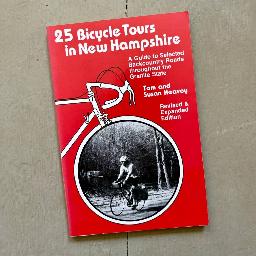 1988 25 Bicycle Tours in New Hampshire NH Cyclist Cycling White Mountains Summer